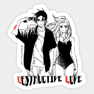 Summertime Render ''DESTRUCTIVE LOVE'' V2 Sticker